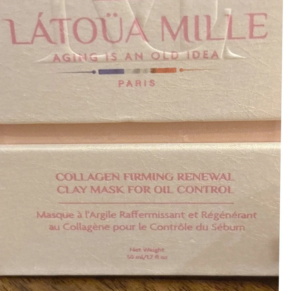 LATOÜA MILLE Collagen Firming Renewal Clay Mask Oil Control 50 ml‎ NIB Sealed